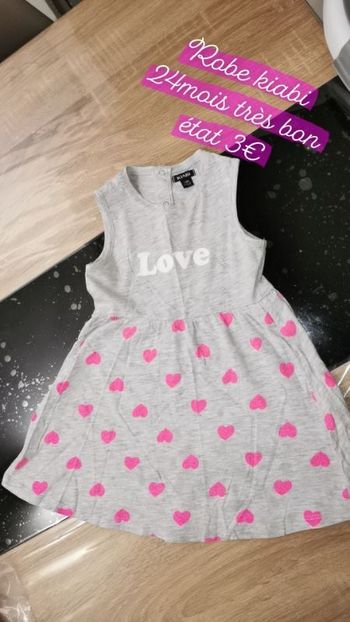 Robe d'été kiabi 2ans