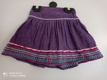 Jupe violette 5ans DPAM