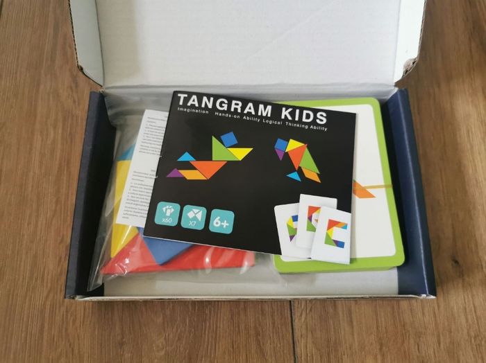 Tangram lettres chiffres et formes - photo numéro 2