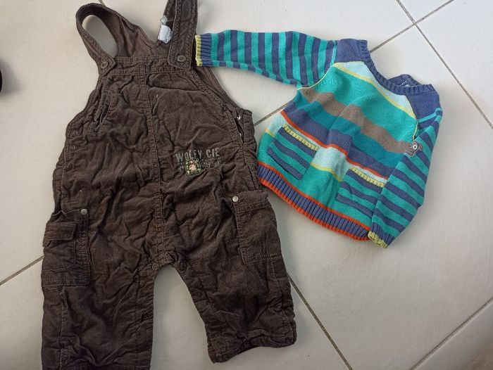 Lot 22 vêtements  12 mois garçon hiver - photo numéro 7