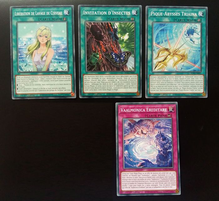 Yu-Gi-Oh ! Lots cartes ROTA - La Rage des Abysses - 1ère édition FR - photo numéro 4