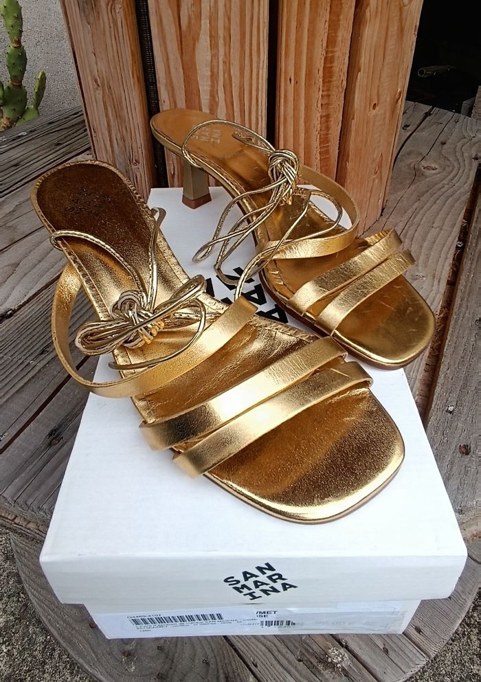 Chaussures San Marina Femme, escarpins Felixia cuir, taille 38. Neuves. - photo numéro 6