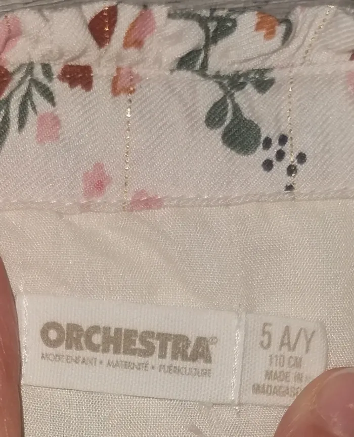 Robe fille 5 ans orchestra - photo numéro 3