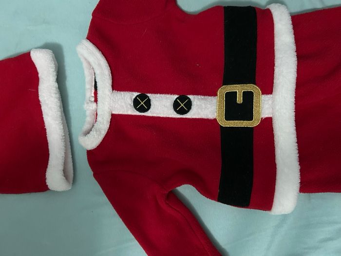 Tenue père Noël 6 mois - photo numéro 3