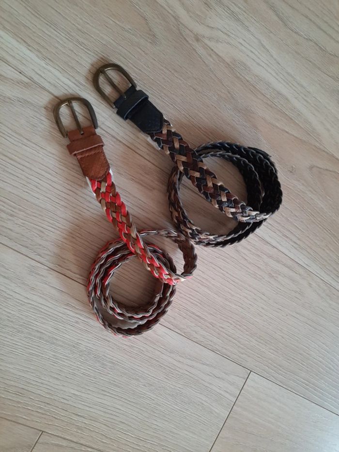 2 Ceintures T 105cm