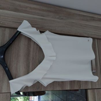 Débardeur teeshirt large col rond