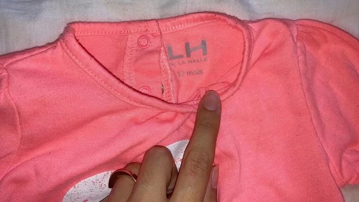 Tee-shirt manches longues la halle 12 mois - photo numéro 2