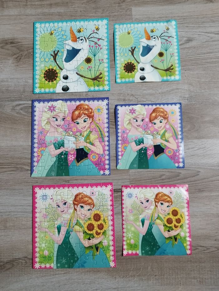 Puzzles la reine des neiges - photo numéro 2