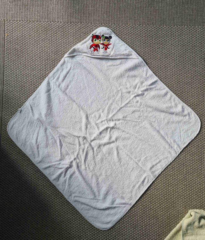 Lot de 2 capes de bains - mixte - photo numéro 4