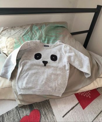 Pull bb garçon taille 6 mois🐼