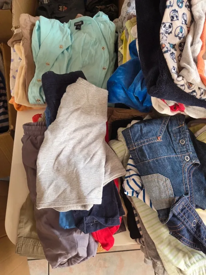 Lot 100 vêtements 3 mois garçon - photo numéro 3