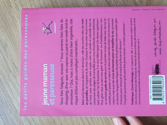 Livre Jeune maman et paresseuse - photo numéro 2