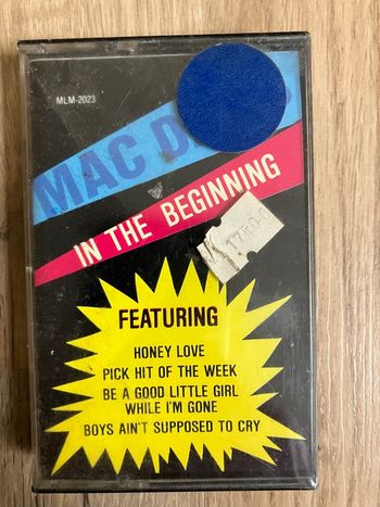 Cassette audio neuve sous blister-Mac Davis in the beginning