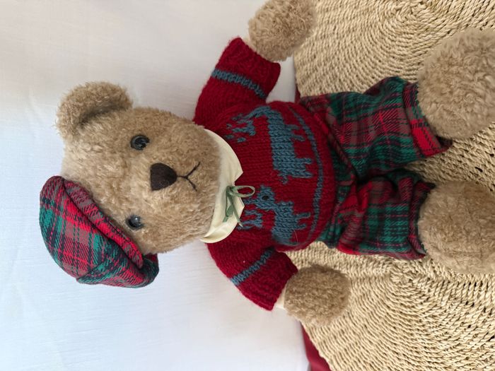 Ours de Noël Ganz Euro Bear vintage 1994 - photo numéro 6