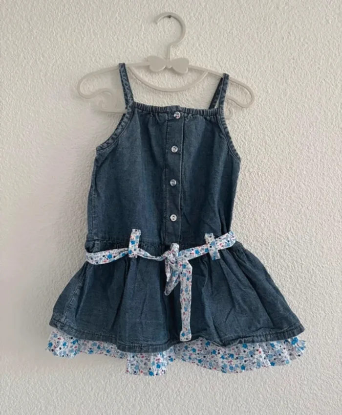 Robe en jeans