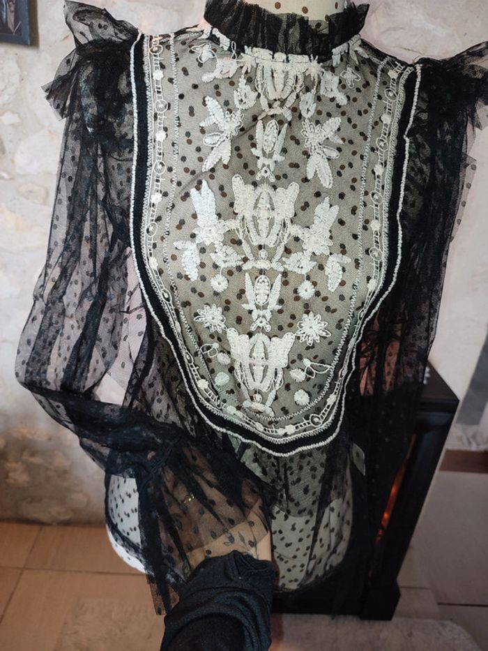 Blouse dentelle - photo numéro 4