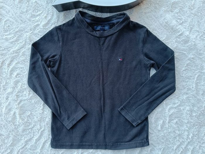 Tee shirt manches longues Garçon 4 ans Tommy Hilfiger - photo numéro 2