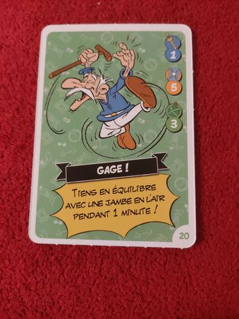 Carte Astérix aux jeux olympiques