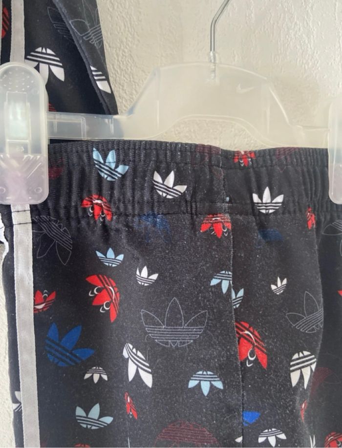 survêtement adidas noir et logo 18-24 mois - photo numéro 9