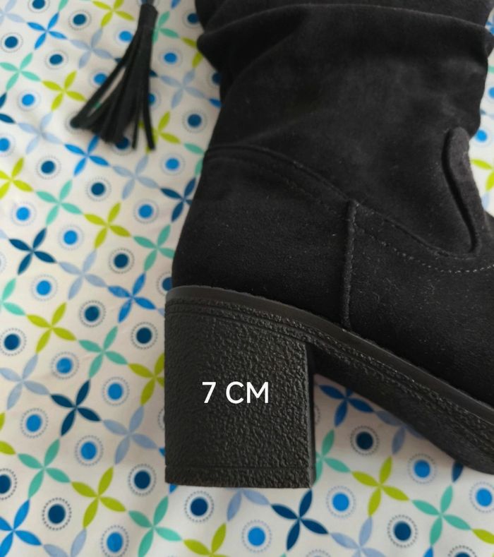 Bottes en daim noires - photo numéro 9