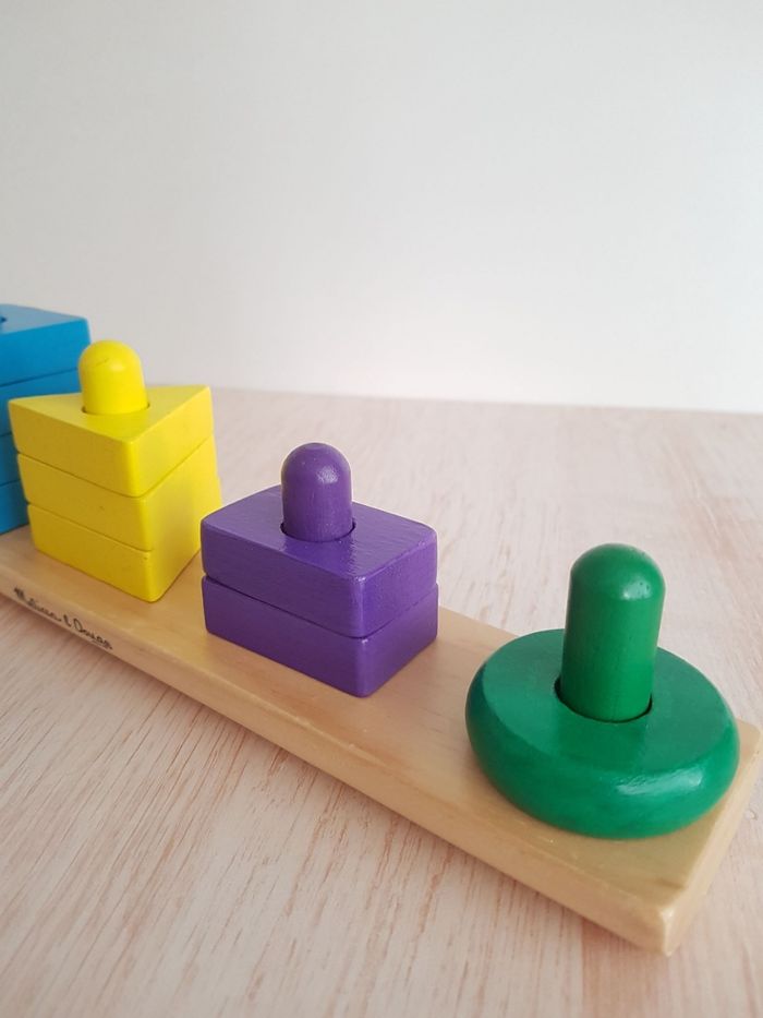 Planche d'activités Melissa&Doug et puzzle bois - photo numéro 3