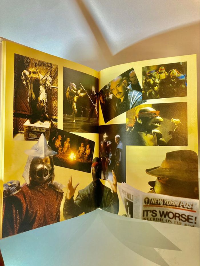 Livre TMNT Les Tortues Ninja, le livre du film 1991. - photo numéro 10