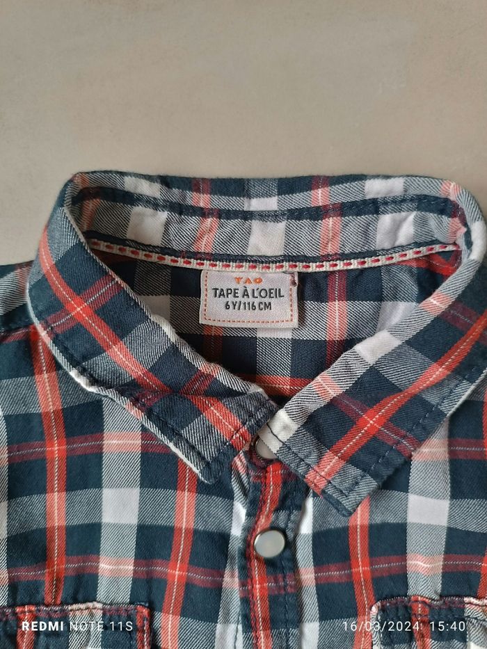 Chemise manches longues - photo numéro 2