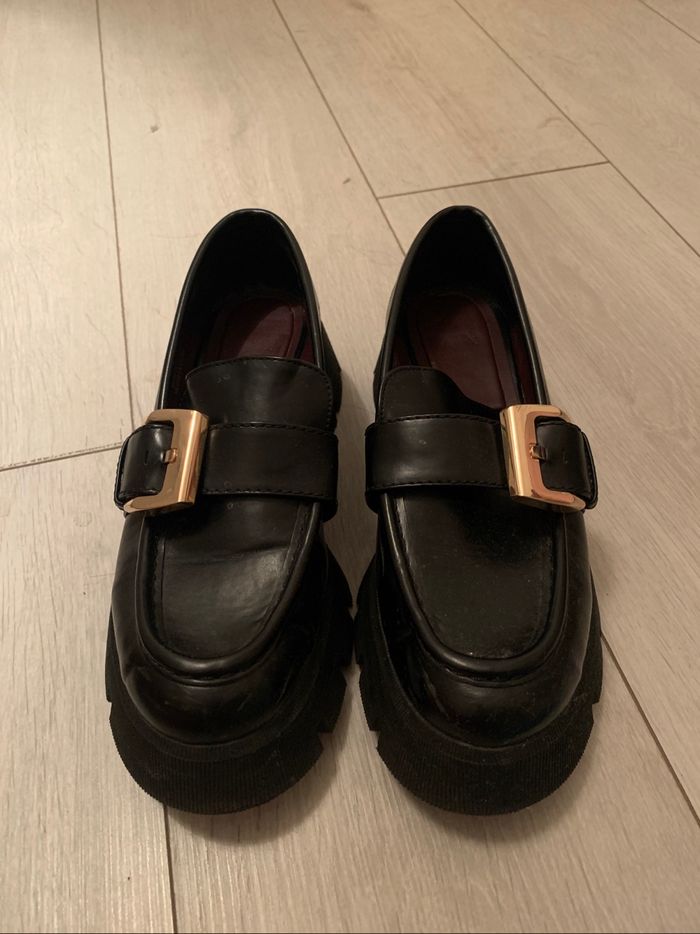 Mocassins noirs  Zara - photo numéro 2