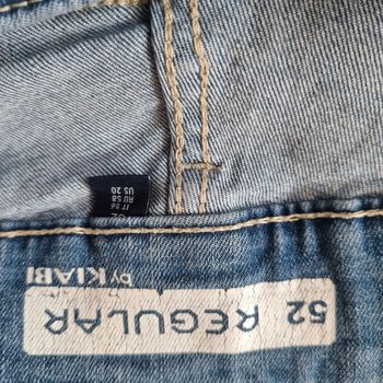 Jean 52 kiabi regular long bleu clair