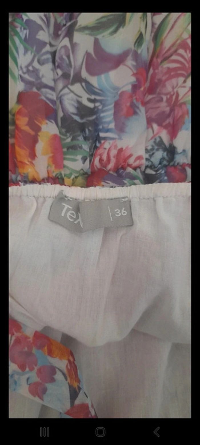 Robe fluide imprimé fleuri - photo numéro 8