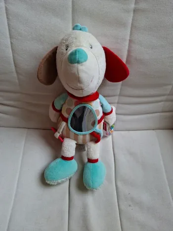 Peluche chien Eveil