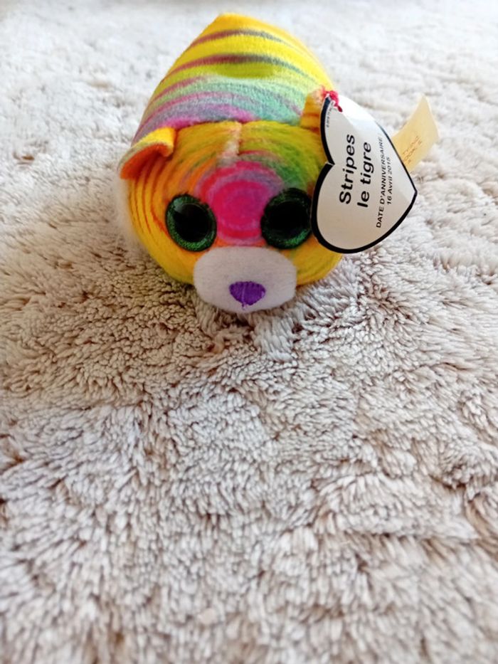 Peluche tigre multicolore