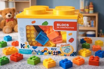Boîte de blocs de construction type Lego – Neuf – Jouet enfant