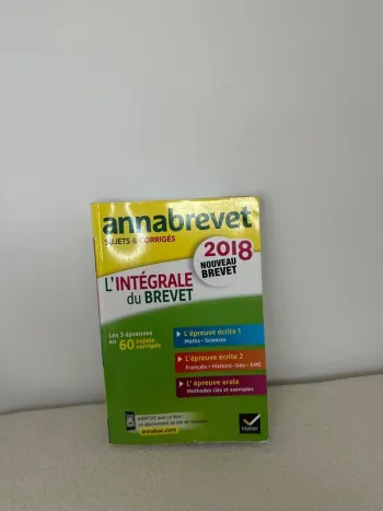 Annabrevet 2018