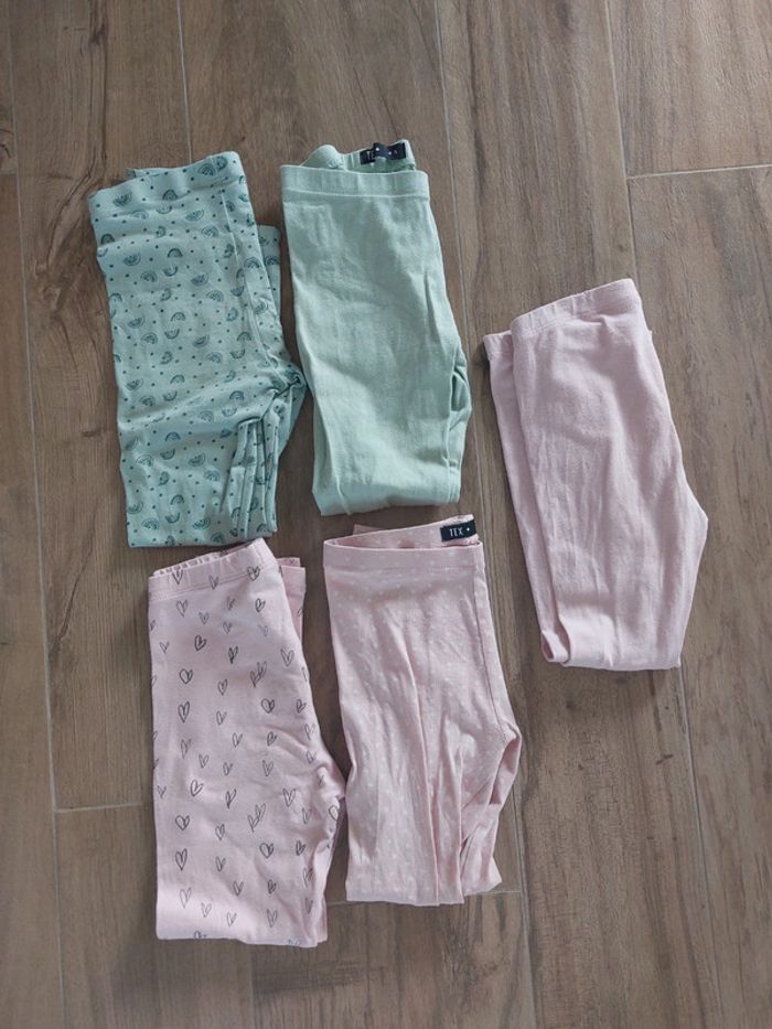 5 legging fille 4-5 ans fille