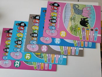 livre d'activités barbapapa