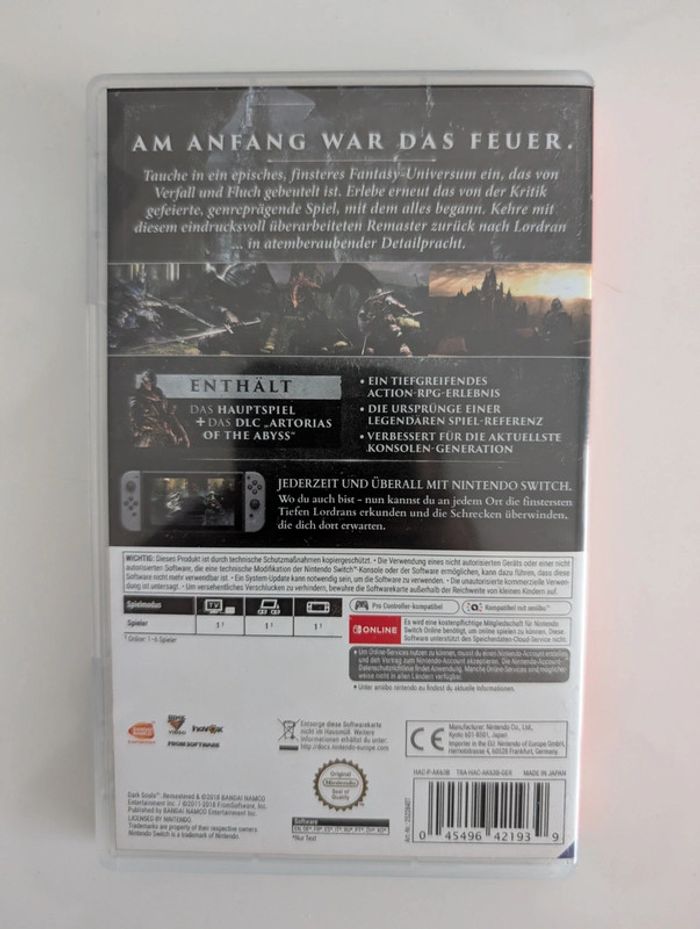 Dark souls Switch - photo numéro 2