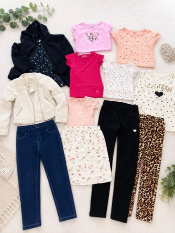 Lot vêtements fille 