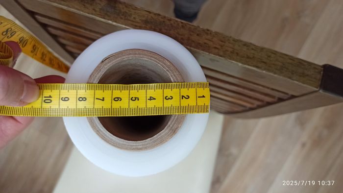 Film etirable transparent 0.5m x 350m 2.5kg 23 microns - photo numéro 3