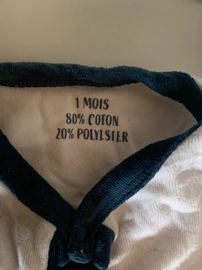 Grenouillère taille 1 mois - photo numéro 2
