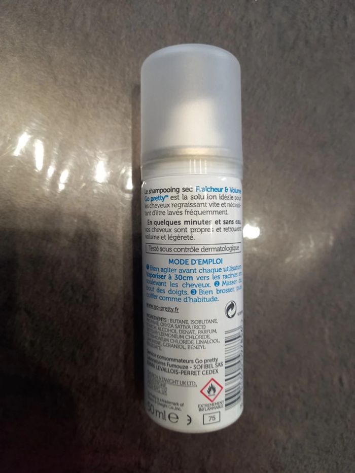 Shampoing sec - photo numéro 2