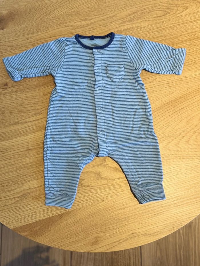 Combinaison sans pied Petit Bateau taille 3 mois