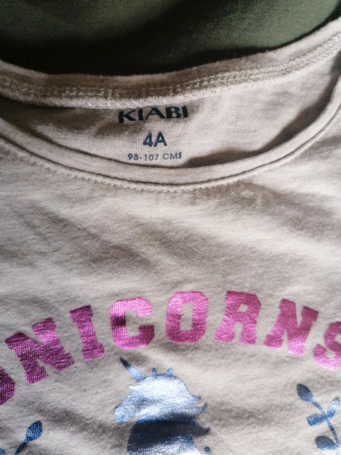 T-shirt à manches longues kiabi 4ans - photo numéro 3
