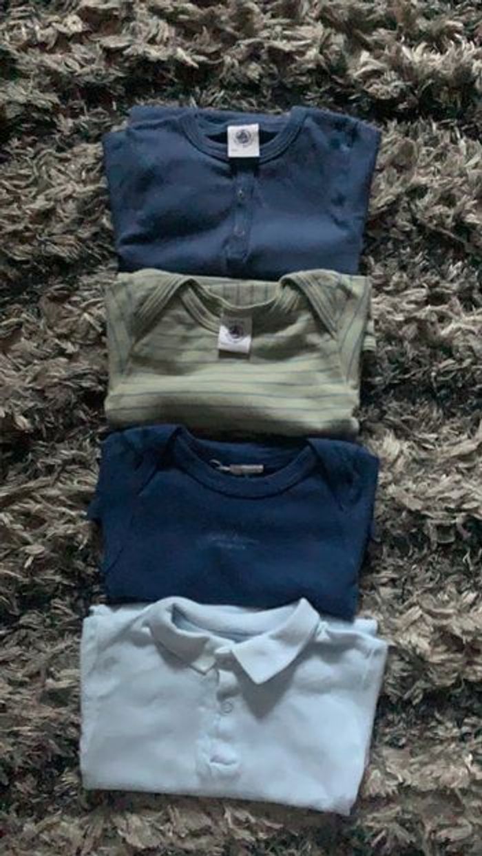 Lot de 2 grenouillères et 4 bodies - photo numéro 17