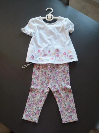 Ensemble fleuri 23mois plus