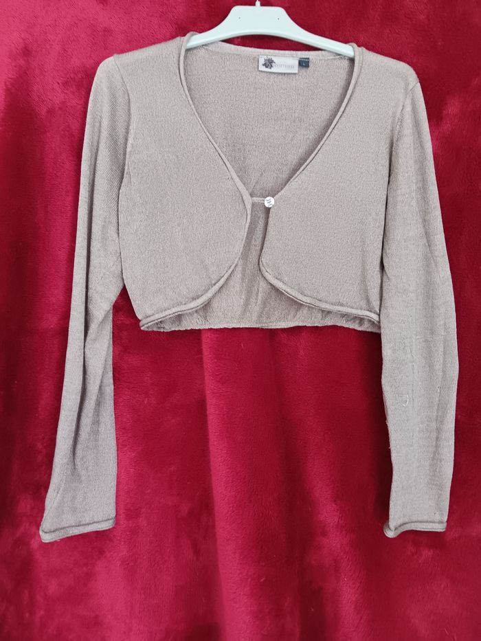 Boléro beige