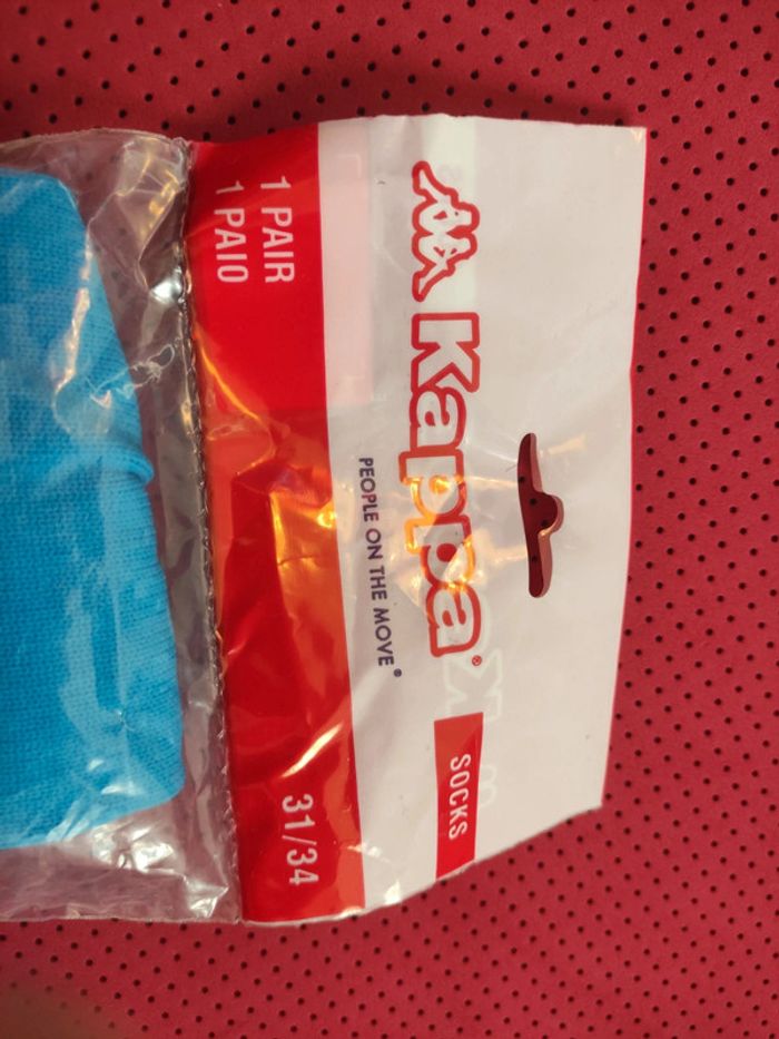 Chaussettes de foot Napoli, Kappa Authentique Officiel taille 31/34, Neuf - photo numéro 11