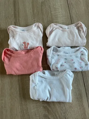 5 bodies manches longues