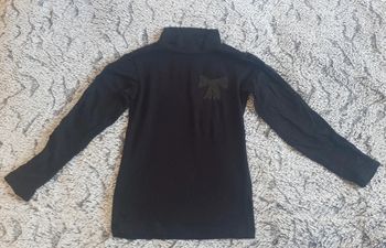 Tee-shirt col roulé noir Orchestra - 6 ans