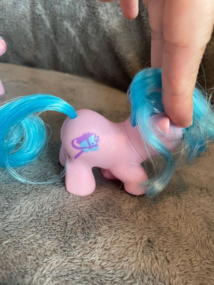 Mon petit poney vintage twins bébé Sticky et Snifles - photo numéro 6